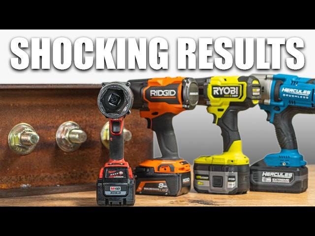 Our Torque Test Milwaukee, Ridgid, Ryobi & Hercules Hope You'll Ignore!