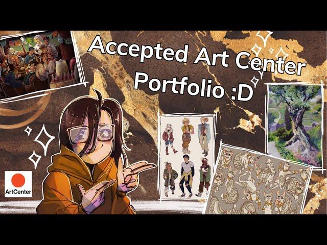 Art Center Illustration (Entertainment Arts) Accepted Portfolio 2023 