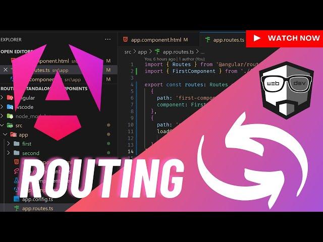 Routing in Angular 17 | 18 and Lazyload Standalone Components