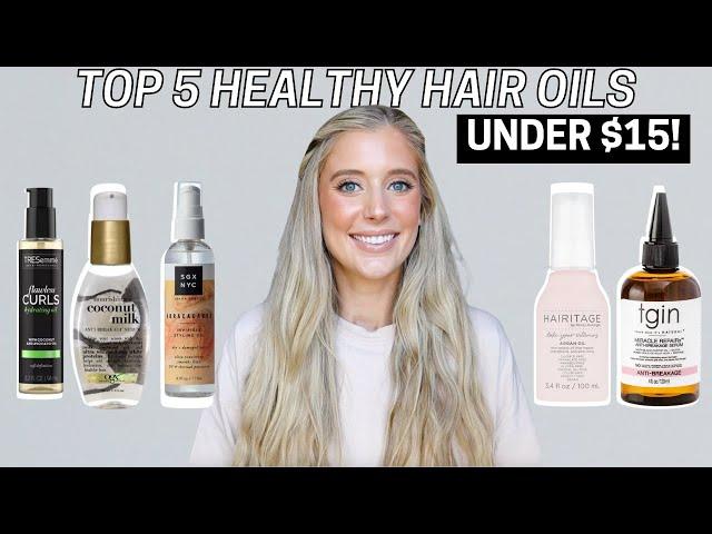 5 Amazing Drugstore Hair Oils and Serums! TGIN Anti Breakage Serum,  OGX Coconut Miracle Oil + More