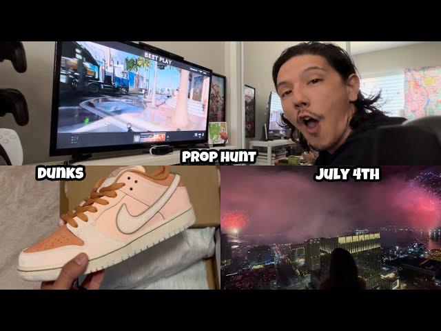 Summer Break: Prop Hunt, Fireworks, Fingerboard