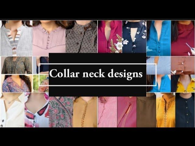 Collar neck designs for girls / 60+ half collar neck designs