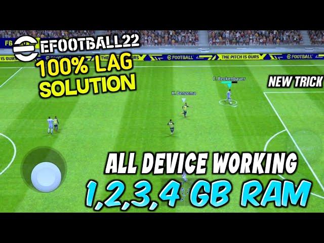 How to fix Lag efootball 2022 mobile 1-8GB RAM | Fix Lag In efootball 2022 Mobile • Mr. Believer