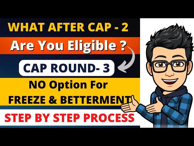 What After Pharmacy CAP 2 Allotment | Are You Eligible For CAP 3 ?  Freeze | Betterment /Not Freeze