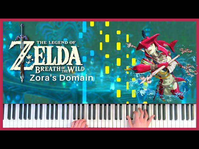 Zora's Domain | The Legend of Zelda: Breath of the Wild | Piano Cover (+ Sheet Music)