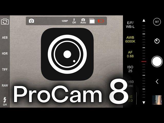 BEST CAMERA APP for iPhone [ProCam 8] (2022)