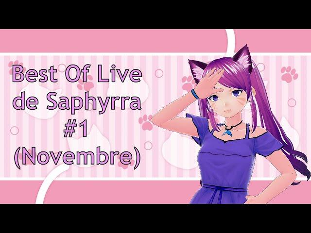 Best Of Live de Saphyrra #1 (Novembre)