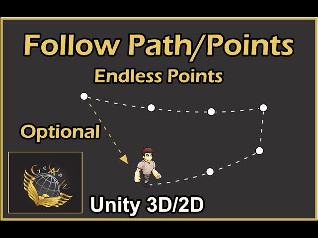 Unity Follow path or points