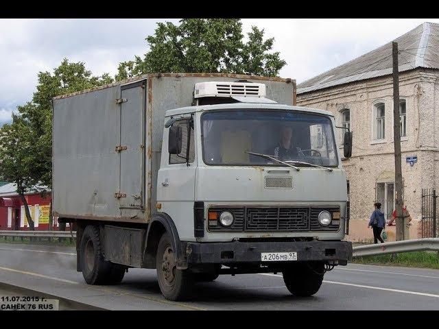 Редкий грузовик из Азербайджана. БЗСА 4706.