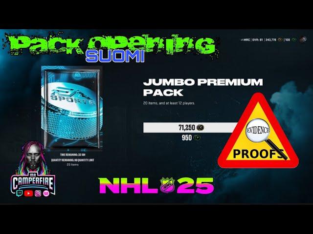 NHL 25 HUT Suomi - Just DON'T buy ANY packs at all! Älä osta pakkoja edes läpällä!