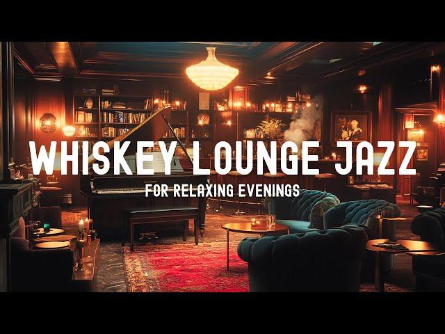 Hidden Gems: Cozy Whiskey Lounge Jazz | Elegant Piano & Saxophone for Relaxing Evenings