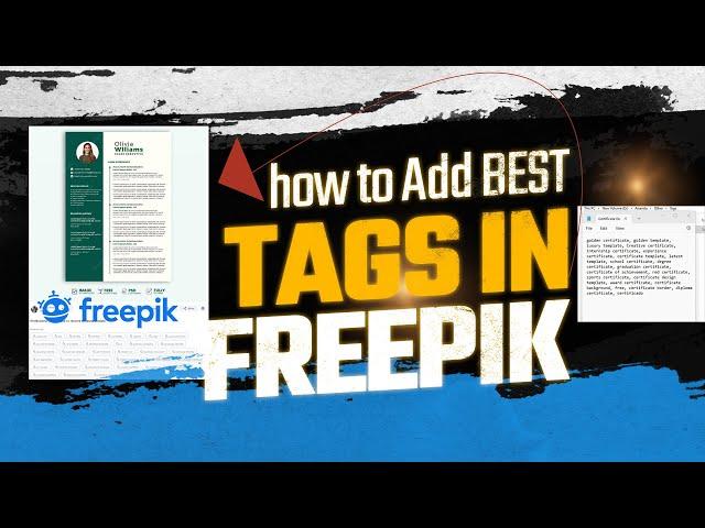 Mastering Freepik: Easy Steps to Add Tags in PSD Files