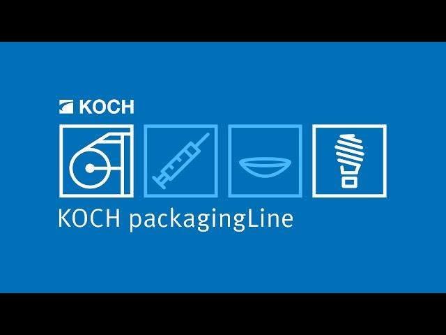 KOCH packagingLine - Handling of cosmetic products