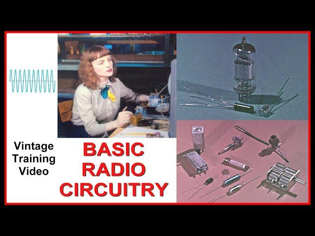 Vintage Technology: Electronics--  BASIC RADIO CIRCUITRY, Learn How Radio Works, 1971 (History)