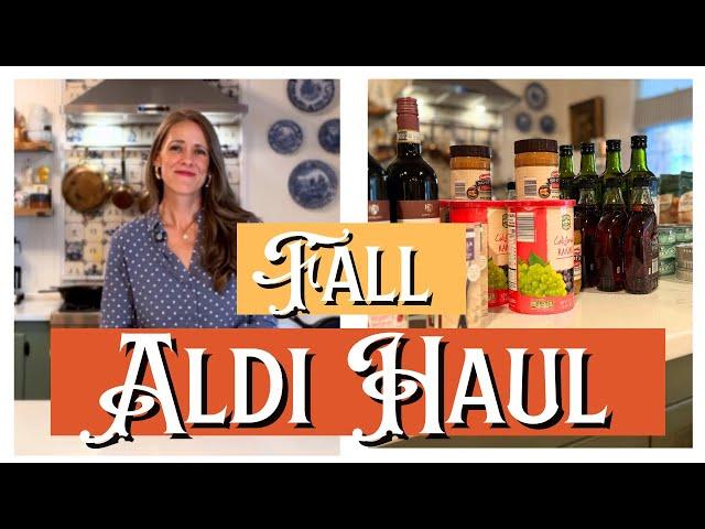 ALDI Fall & Winter Stock Up GROCERY Haul