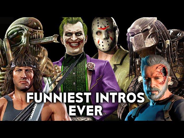 MORTAL KOMBAT Funniest Intros Ever - MK Funny Jokes