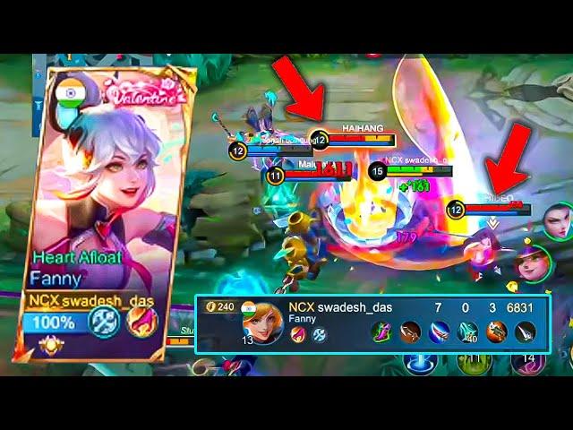 Unbelievable - HOW TO PLAY FANNY AGGRESSIVELY!! | Build Top 1 Global Fanny ~ MLBB