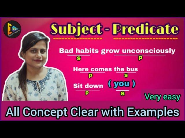 Subject and Predicate | All Concept Clear With Examples | English Grammar