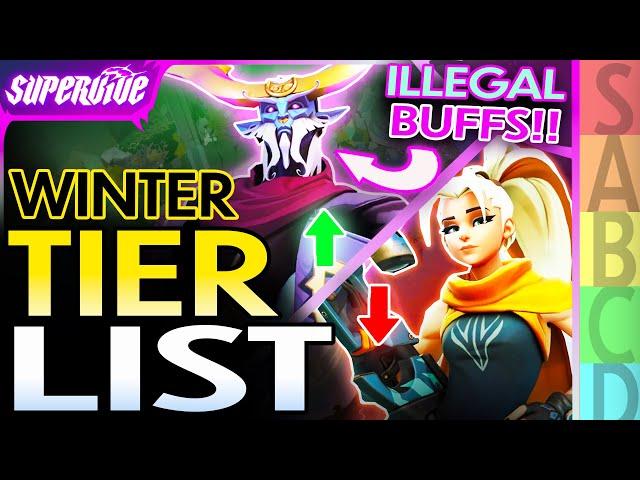 *NEW* THIS PATCH IS ILLEGAL!! 12/18 TIER LIST!! COSMIC WINTER JUBILEE - SUPERVIVEa