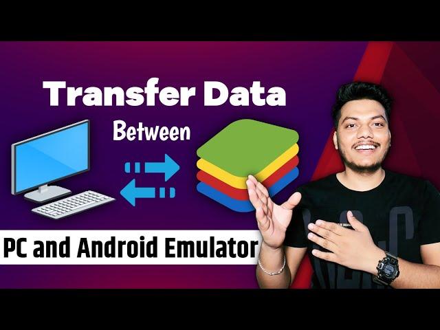 How to Transfer Files from Bluestacks to PC | Bluestacks Import Files from PC