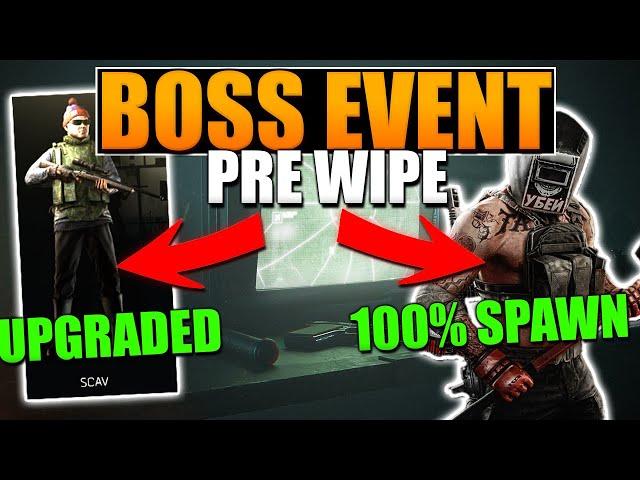 NEW BOSS EVENT + SCAV UPGRADE! Escape From Tarkov PVP Wipe