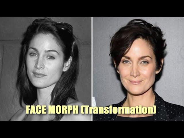 THE EVOLUTION OF CARRIE-ANNE MOSS (1967-2022) | FACE MORPH