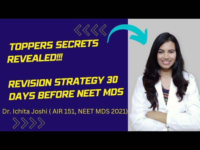 30 days before NEET MDS 2023...?? #DENTOWOMAN #NEETMDS2023