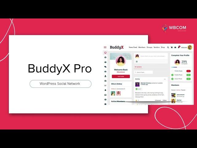 Configuring BuddyX BuddyPress Theme : WordPress Community Theme