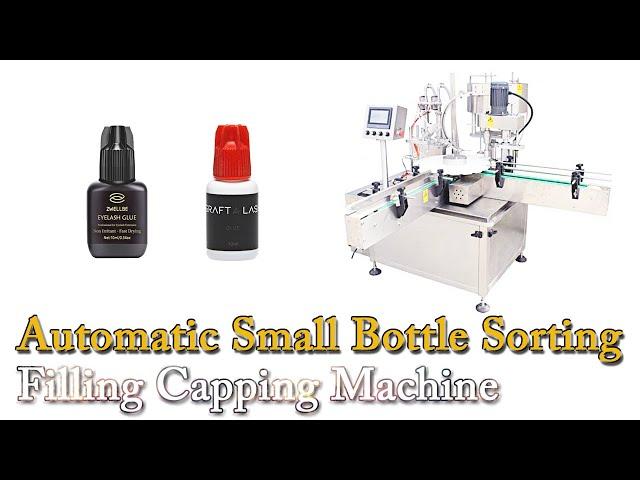 Automatic Small Bottle filling capping machine