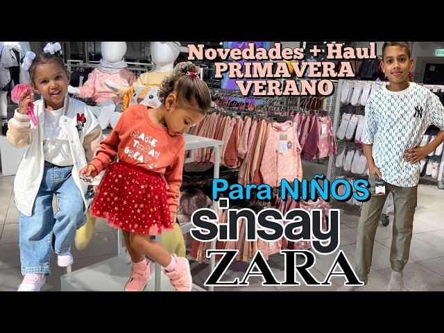 NOVEDADES + HAUL PARA NIÑOS ZARA, SINSAY, etc! PRIMAVERA 2023 | Mary Pulido