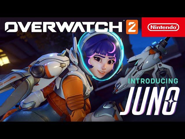 Juno – New Hero Trailer – Overwatch 2 – Nintendo Switch