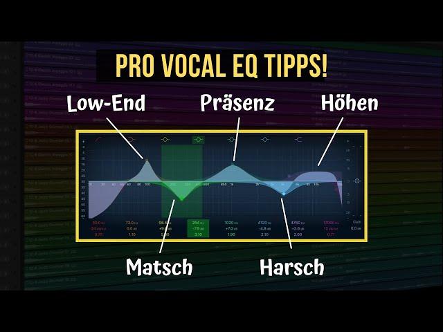 Vocal EQ Tipps - Diese Frequenzen MUSST du kennen!