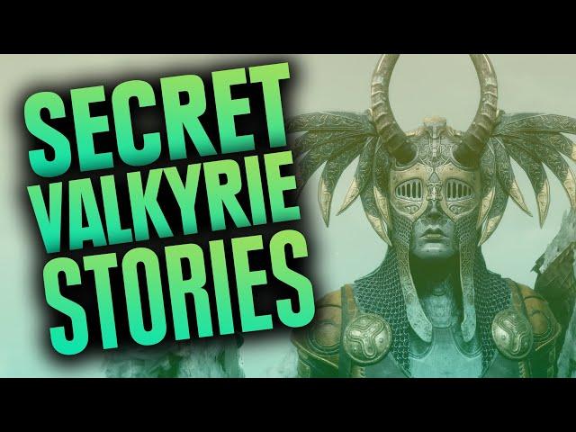 The Secret Valkyrie Stories of Gunnr and Eir - God of War Ragnarok Valhalla ALL DIALOGUE