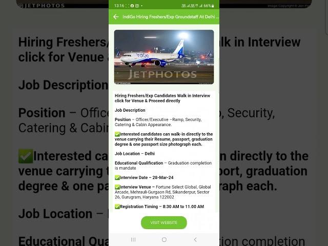 Indigo airlines vacancy #airport #indigojobs #jobsearch #youtube #job #automobile