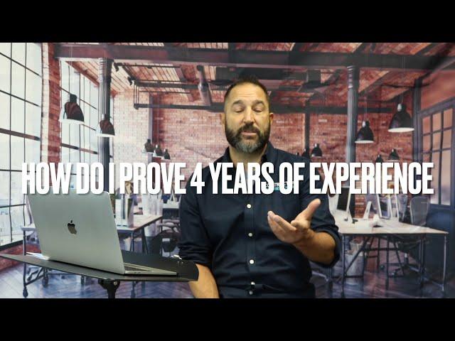 How do I prove four years of experience in construction? - Contractor License School