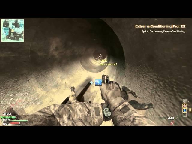 MW3 amazing knife feed