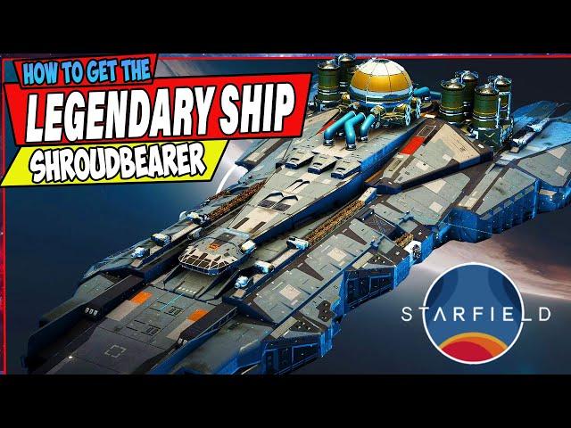 Starfield - Rarest Legendary Ship Encounters - Va'ruun Shroudbearer Breakdown