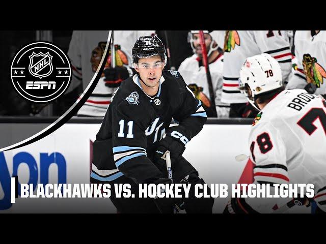 Chicago Blackhawks vs. Utah Hockey Club | Full Game Highlights | NHL on ESPN