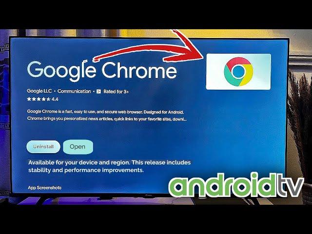 Android TV: How to Install Google Chrome Browser