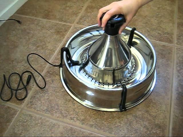 Puutty Power review of the Drinkwell 360° Stainless Steel Fountain