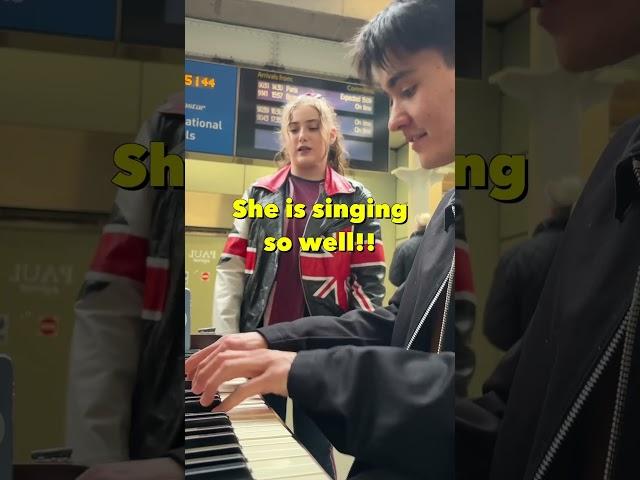 Wait for it️FULL VIDEO IS ON MY CHANNEL #piano #singer #believer #imaginedragons #publicreaction