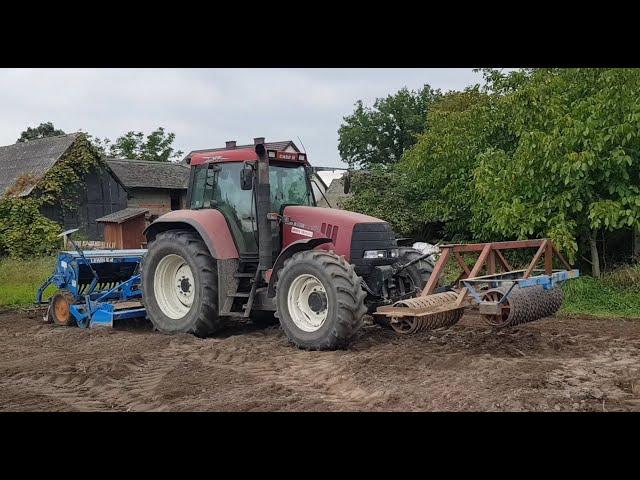 GRChocaj - Siew 2021 || Case CVX 130 || Brona Wirowa + Lemken Euro Drill 300 ||