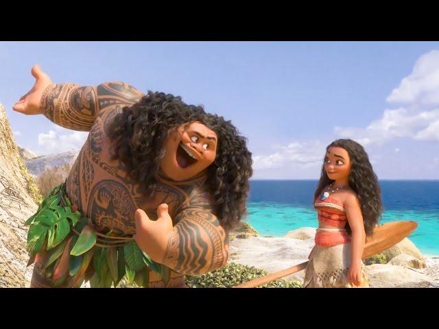 Moana - You're Welcome - Dwayne Johnson Sings! | official FIRST LOOK clip (2016) Disney Animation