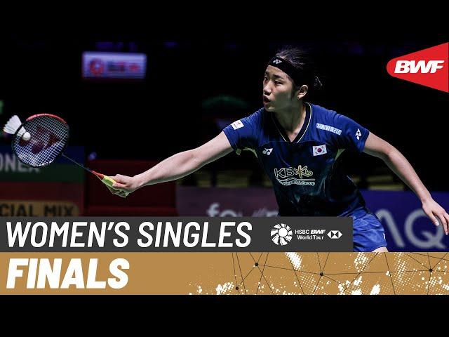 KAPAL API Indonesia Open 2024 | An Se Young (KOR) [1] vs. Chen Yu Fei (CHN) [2] | F