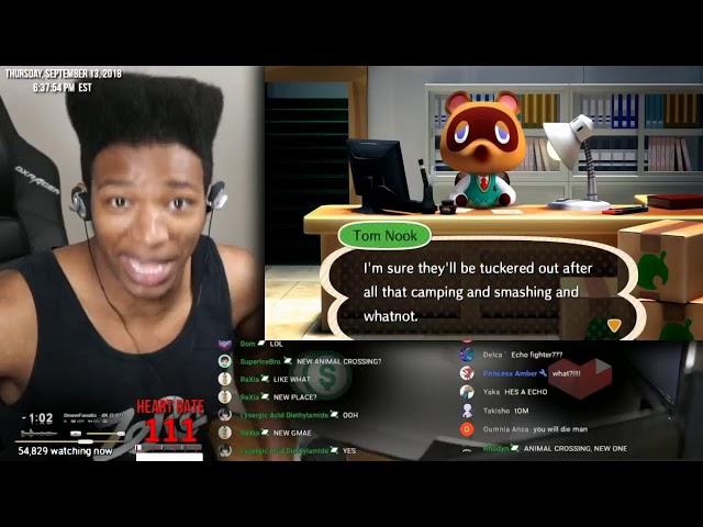 Etika reacts to Isabelle reveal to smash [Stream highlight]