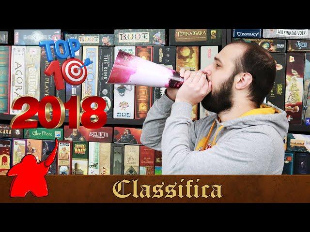 Classifica - Top 10 Giochi da Tavolo del 2018