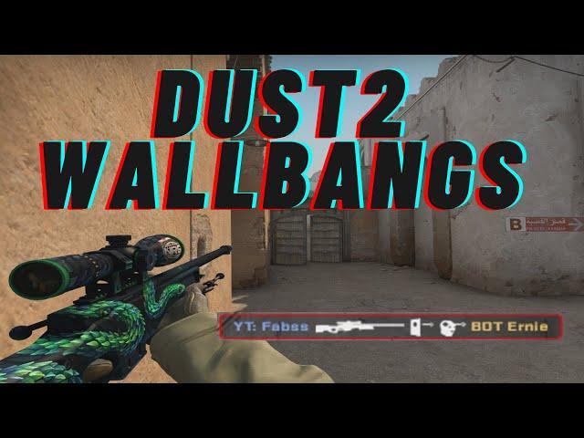 DUST2 WALLBANGS YOU SHOULD KNOW 2021 (CSGO)