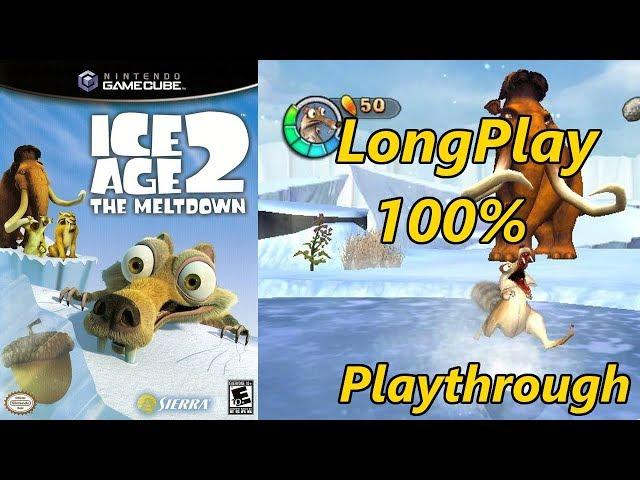 Ice Age 2: The Meltdown - Longplay 100% Full Game Walkthrough (No Commentary)