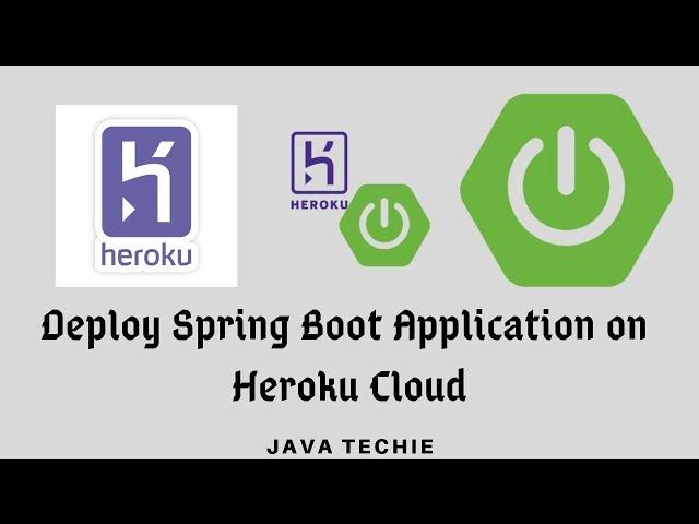 Deploy Microservice(Spring Boot application) to Heroku Cloud