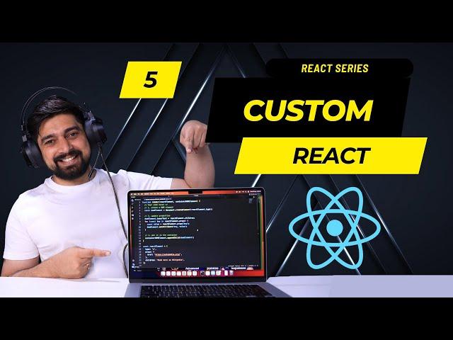 Create your own react library and JSX